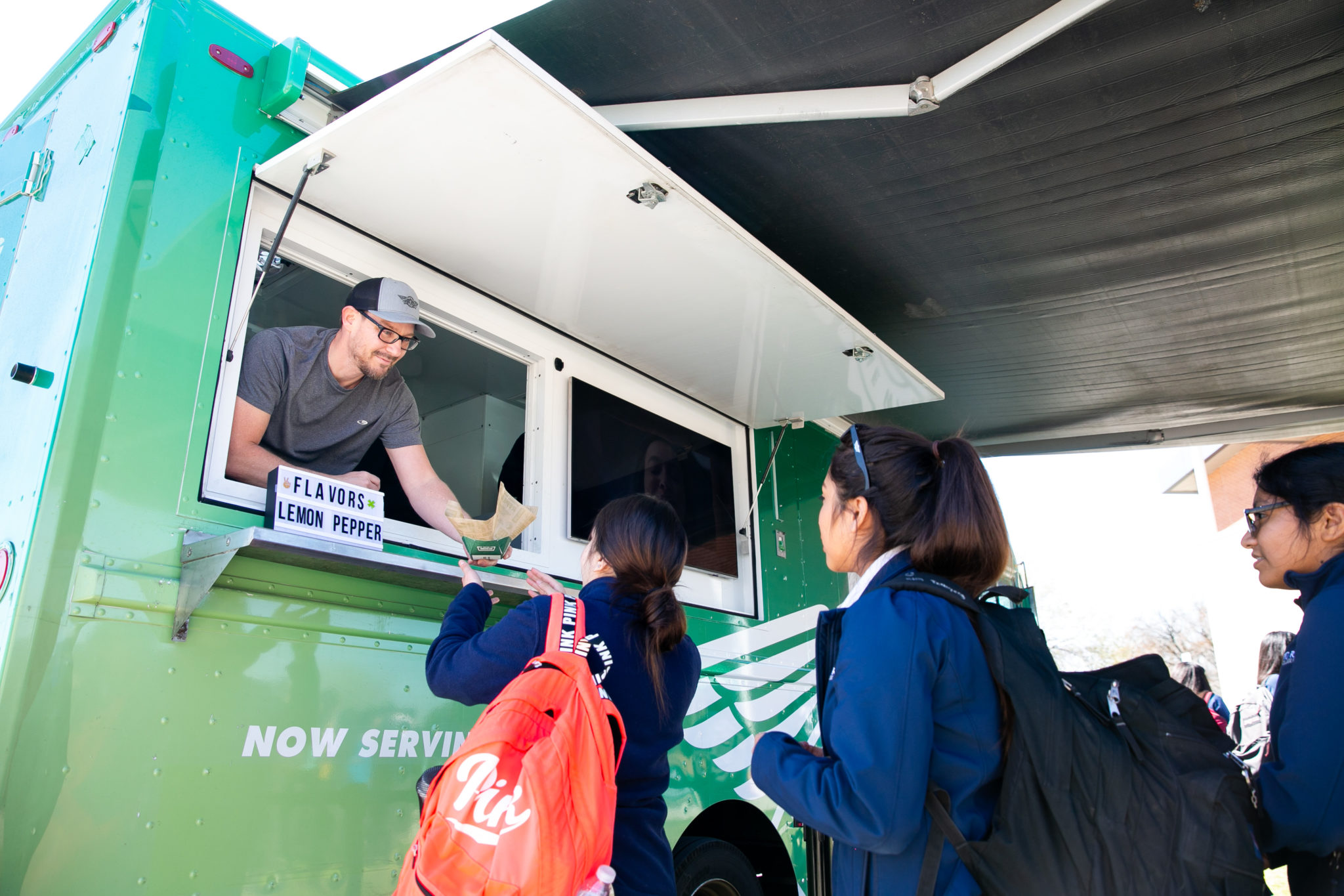 Wingstop Charities Wingstop Charities Rolled Up with the Wing Truck to ...
